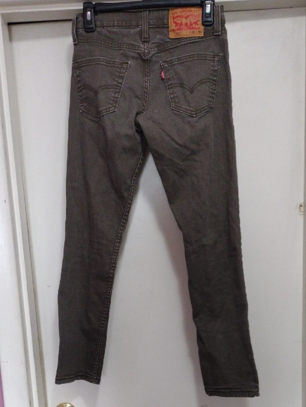 Levi's 511 Slim Straight Jeans Gray W28 - Picture 3 of 12